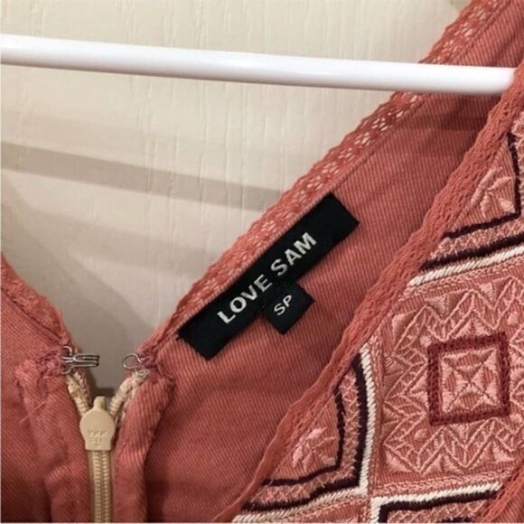 Anthropologie Love Sam Embroidered‎ Dress SP - Picture 6 of 9